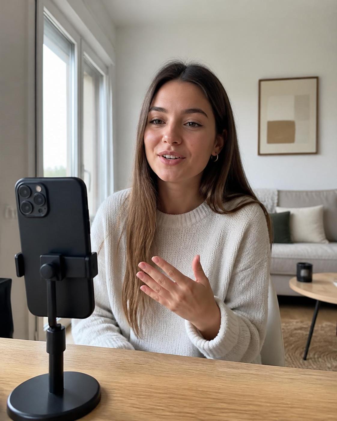 découvrez le setup minimaliste pour filmer du contenu ugc de qualité avec votre téléphone, sans matériel compliqué ni budget élevé.
